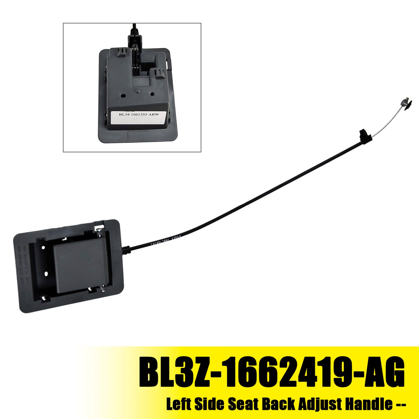 2009 Ford F-150 All Models w 4.6L 5.4L Engine BL3Z-1662419-AG Left Side Seat Back Adjust Handle
