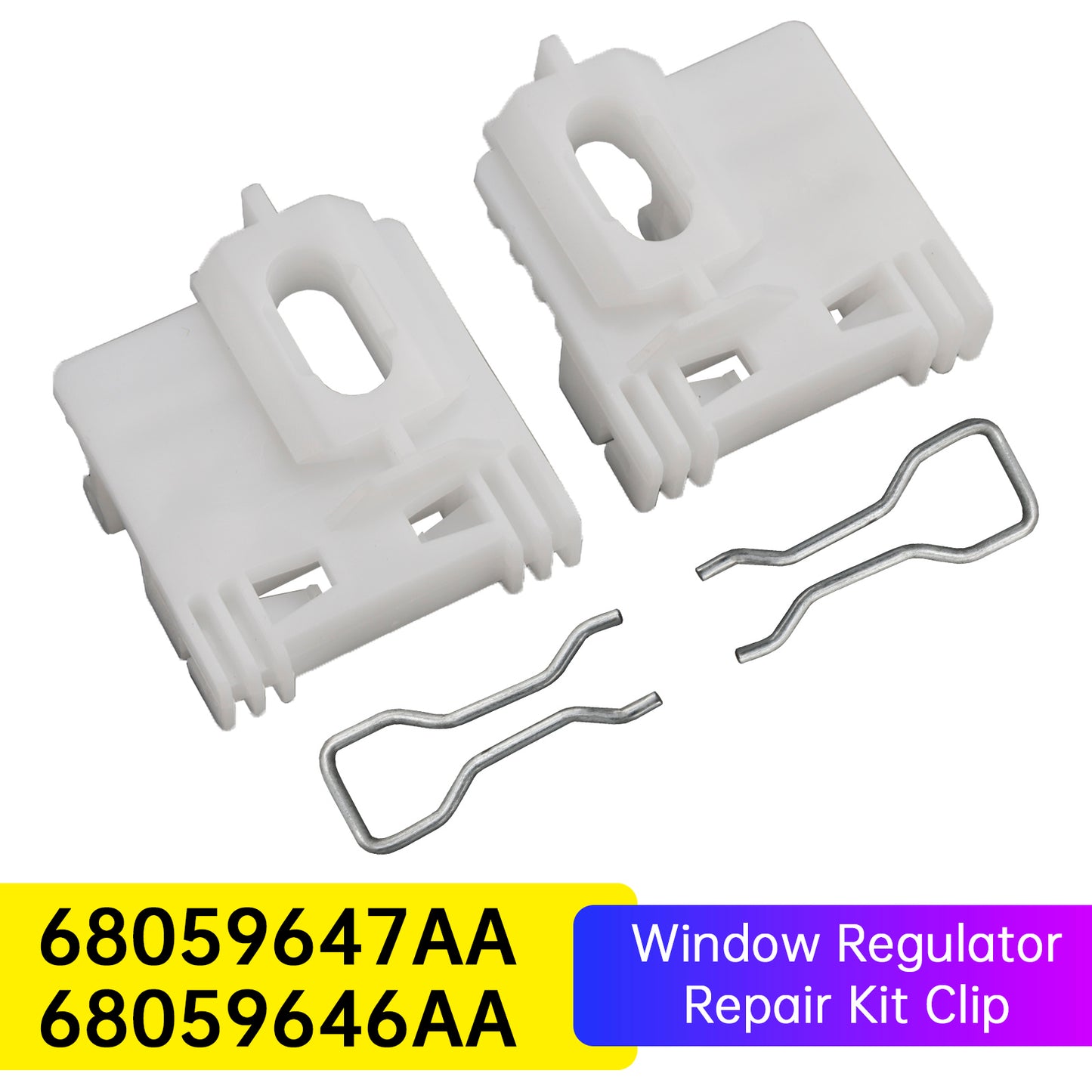 2002-2006 Jeep Liberty Window Regulator Repair Kit Clip Rear Left and Right