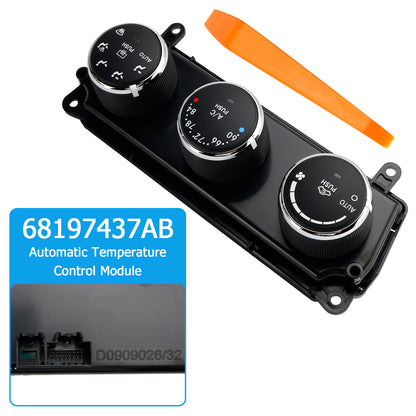 2014-2018 Jeep Wrangler 68197437AB Automatic Temperature Control Module