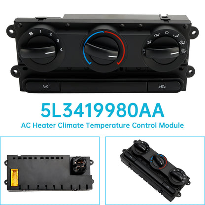 2004-08 Ford F-150 5L3419980AA AC Heater Climate Temperature Control Module
