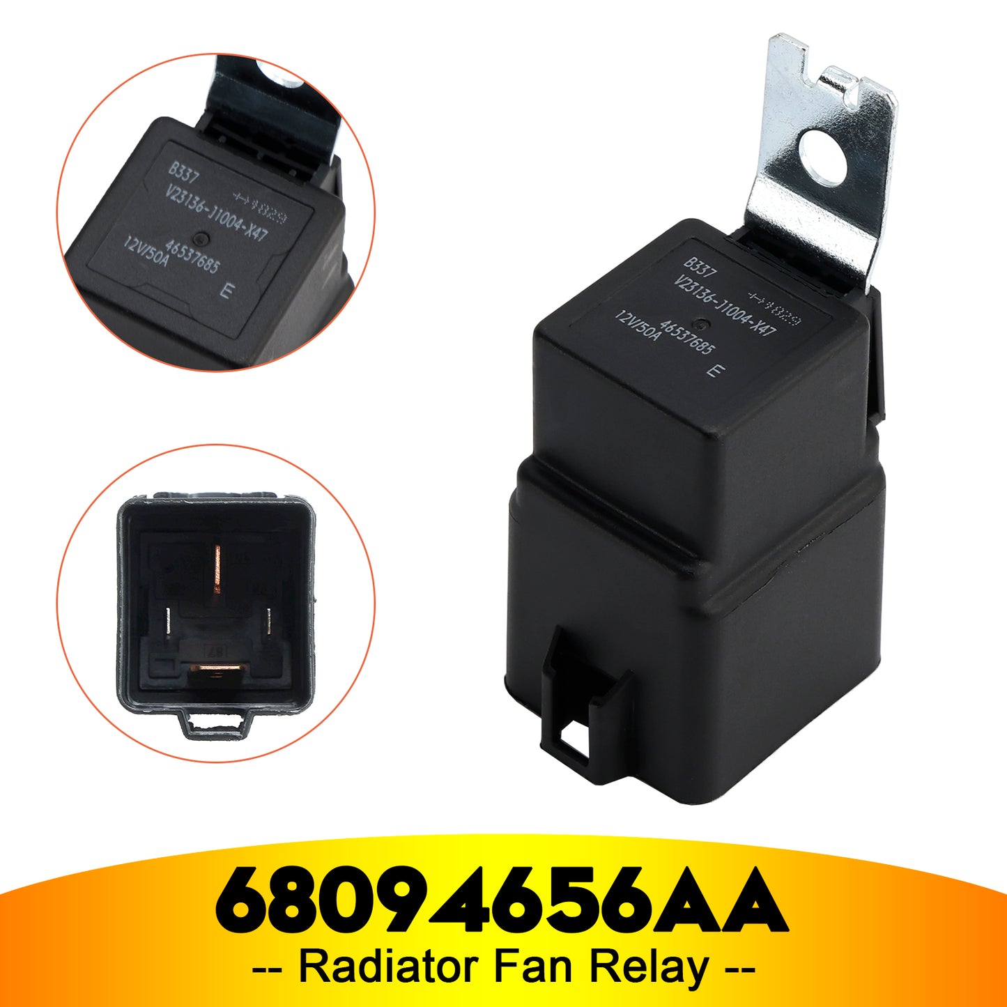 2014-2020 Ram ProMaster 1500 2500 3500 68094656AA Radiator Fan Relay