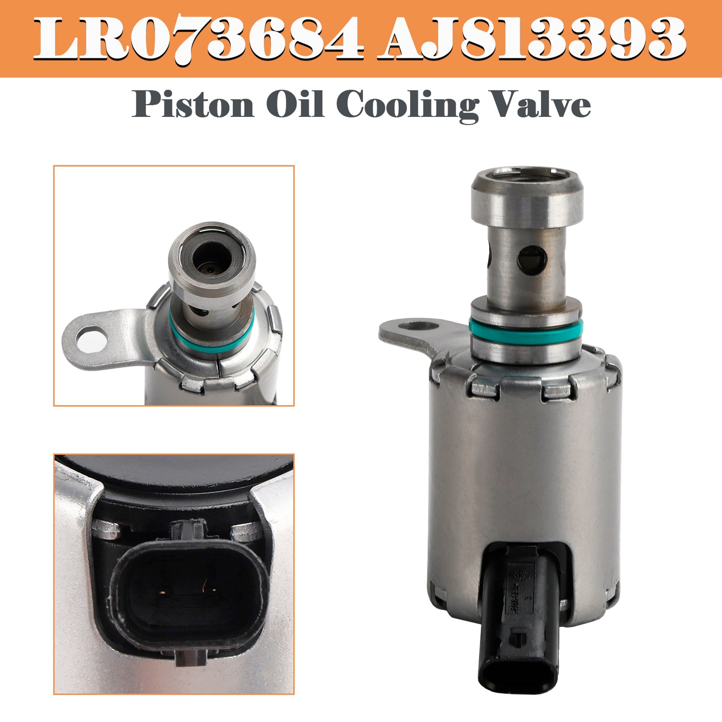 2020 LandRover RangeRover Velar D-iesel SUV 2.0 D240 SD4 4x4 AWD L560 1999cc 177KW 241HP 204DTA AJ20D4 LR073684 Piston Oil Cooling Valve