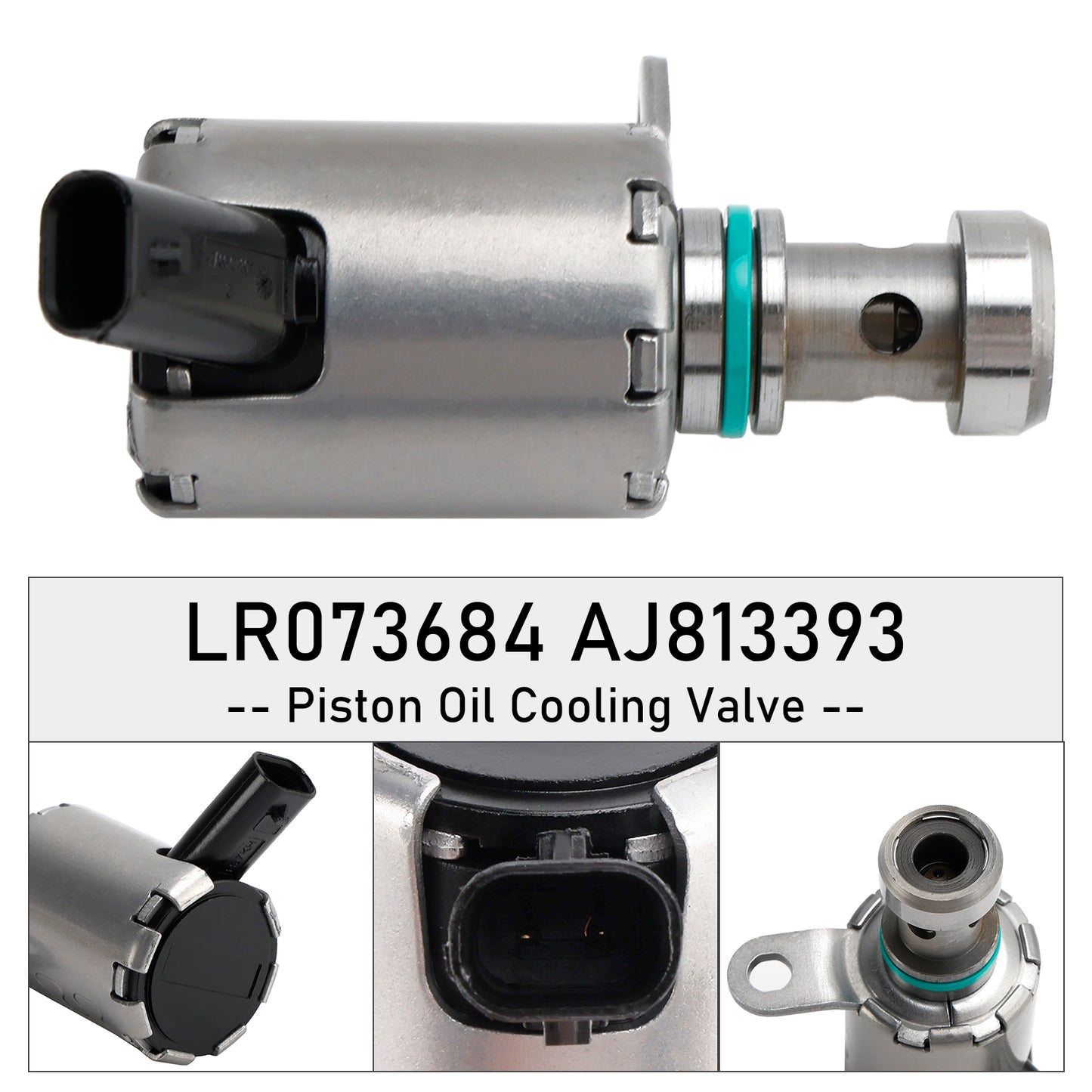 2020 LandRover RangeRover Velar D-iesel SUV 2.0 D240 SD4 4x4 AWD L560 1999cc 177KW 241HP 204DTA AJ20D4 LR073684 Piston Oil Cooling Valve
