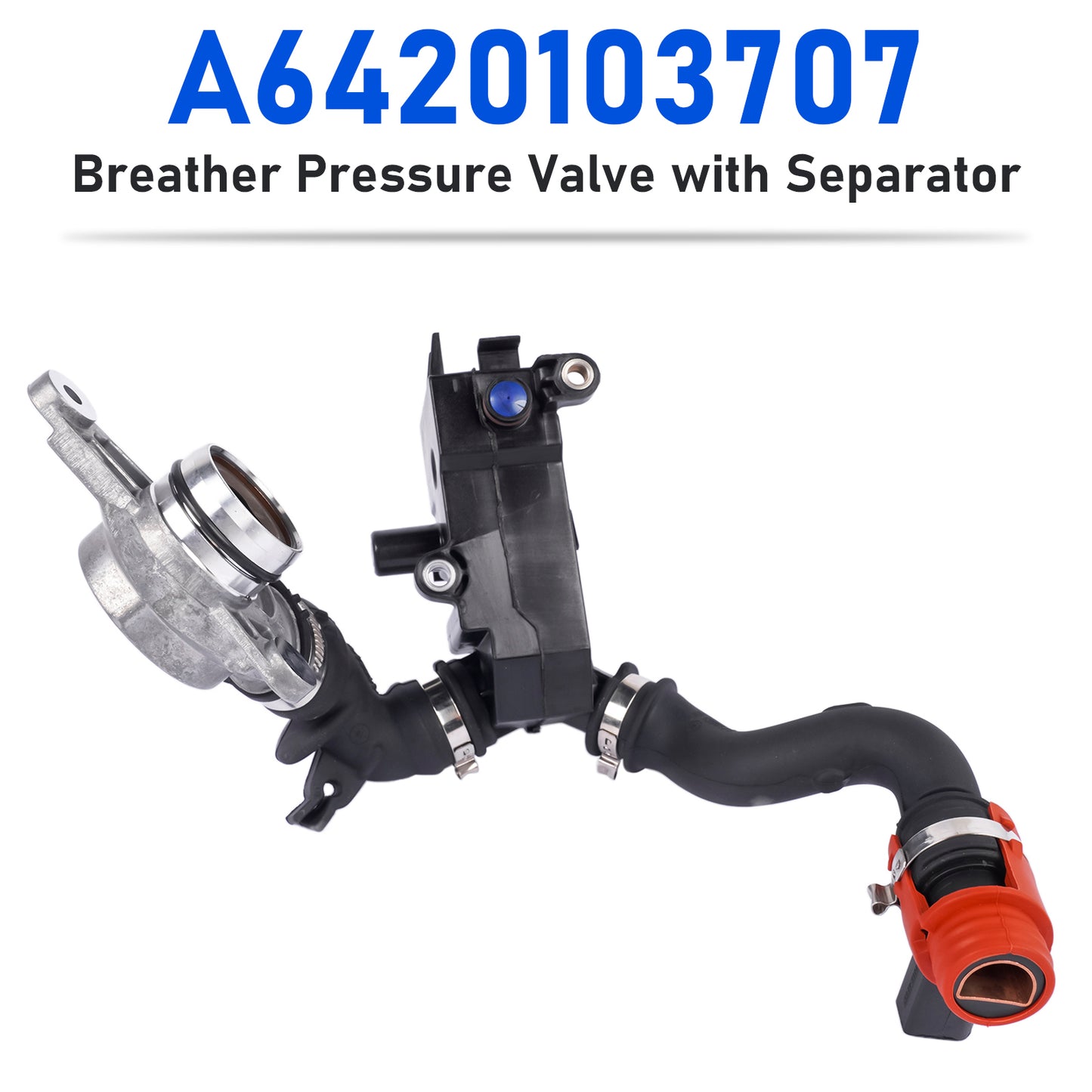 2015-2019 Mercedes-Benz GLS Diesel SUV 350 d 4-matic AWD X166 6420103707 Breather Pressure Valve with Separator