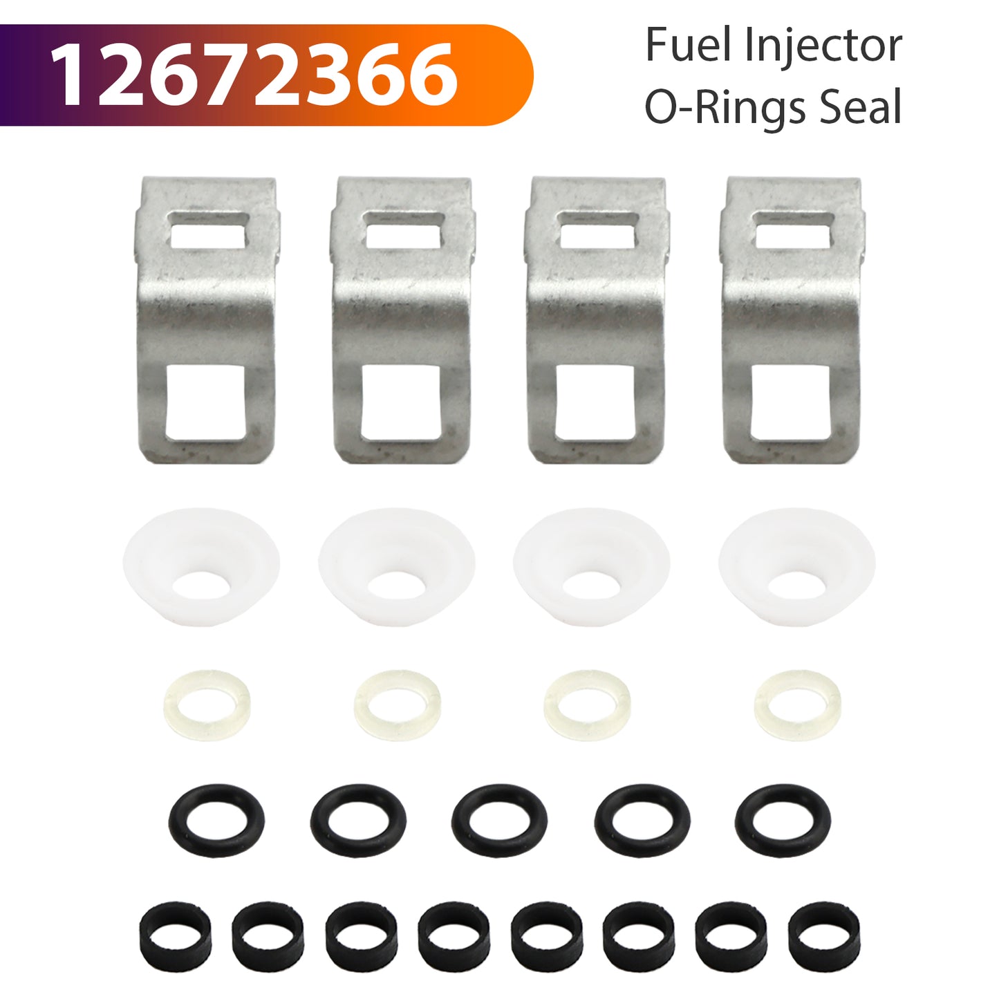 2014-2019 GMC Savana 12672366 Fuel Injector O-Rings Seal