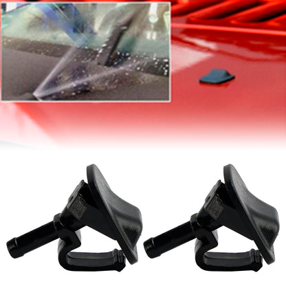 2002-2012 Jeep Wrangler JK 55156728AB 2pcs Windshield Washer Nozzle Wiper Spray