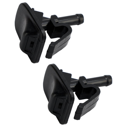 2002-2012 Jeep Wrangler JK 55156728AB 2pcs Windshield Washer Nozzle Wiper Spray