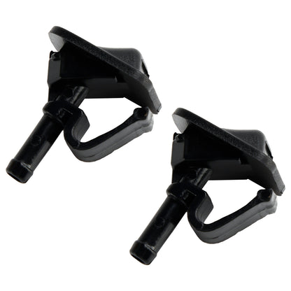 2002-2012 Jeep Wrangler JK 55156728AB 2pcs Windshield Washer Nozzle Wiper Spray
