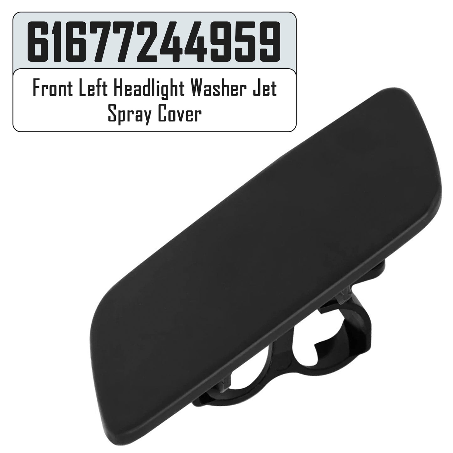 Rolls-Royce Ghost 2010-2018 61677244959 Front Left Headlight Washer Jet Spray Cover
