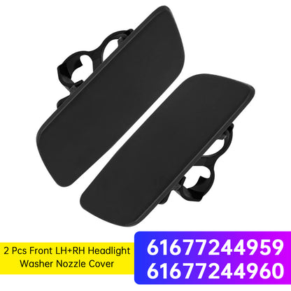 2010-2018 Rolls-Royce Ghost 2 Pcs Front LH+RH Headlight Washer Nozzle Cover