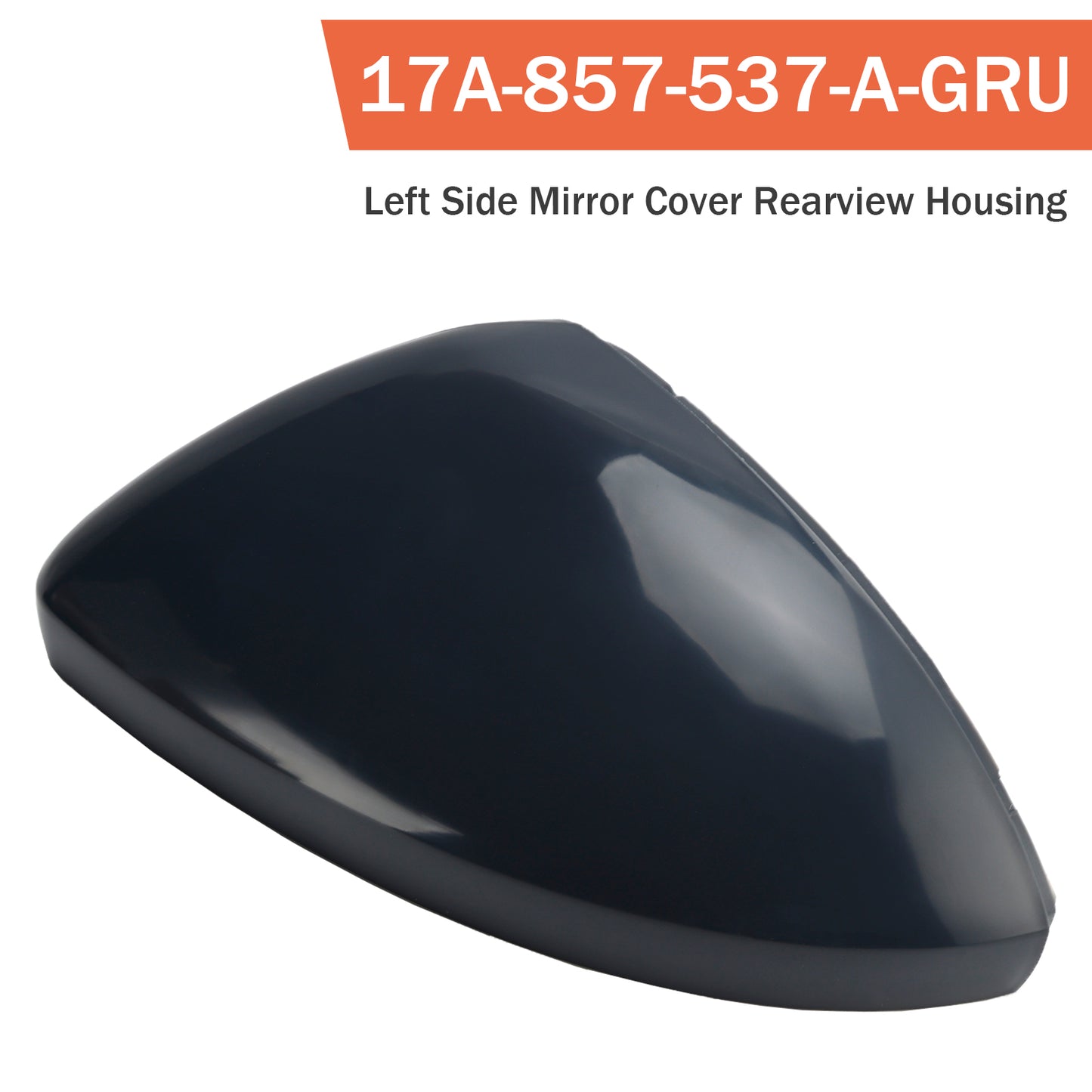 2019-2025 VW Jetta 17A-857-537-A-GRU Left Side Mirror Cover Rearview Housing