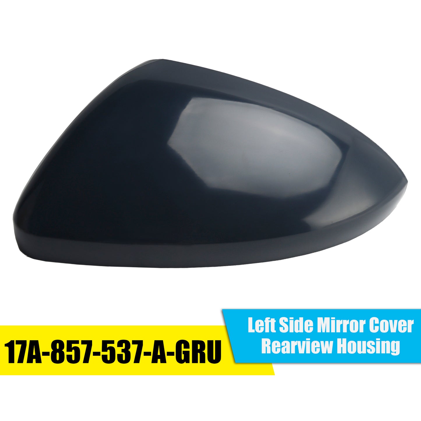 2019-2025 VW Jetta 17A-857-537-A-GRU Left Side Mirror Cover Rearview Housing
