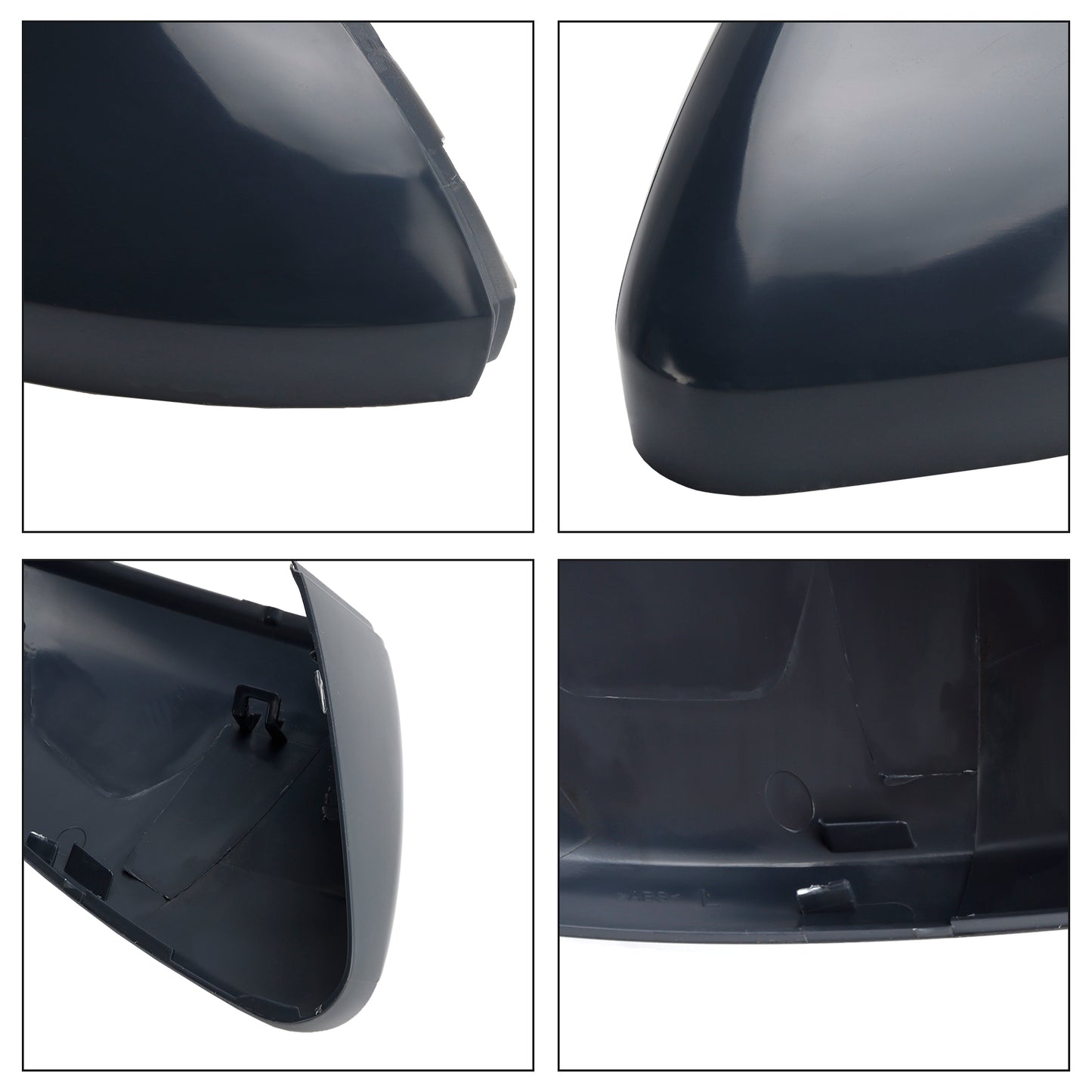 2019-2025 VW Jetta S SE SEL 17A-857-537-A-GRU Pair of Side Mirror Cover Rearview Housing