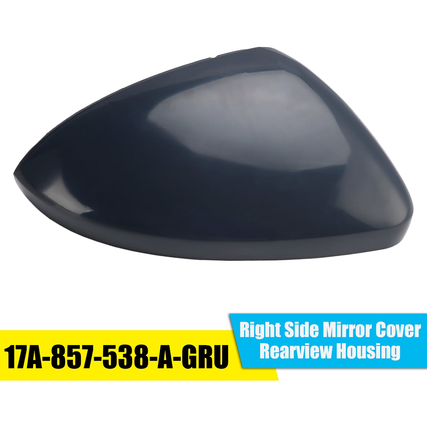 2019-2025 VW Jetta S SE SEL 17A-857-538-A-GRU Right Side Mirror Cover Rearview Housing