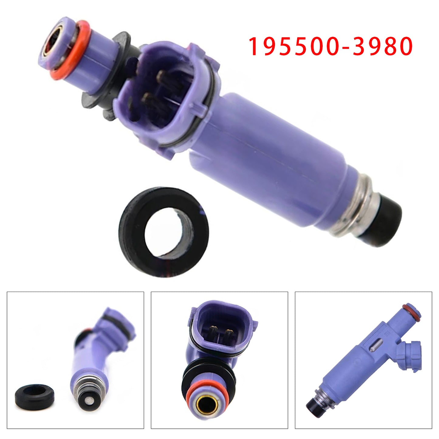 1998-2007 Suzuki Jimny 1.3 16V M13A 195500-3980 1Pcs Fuel Injector