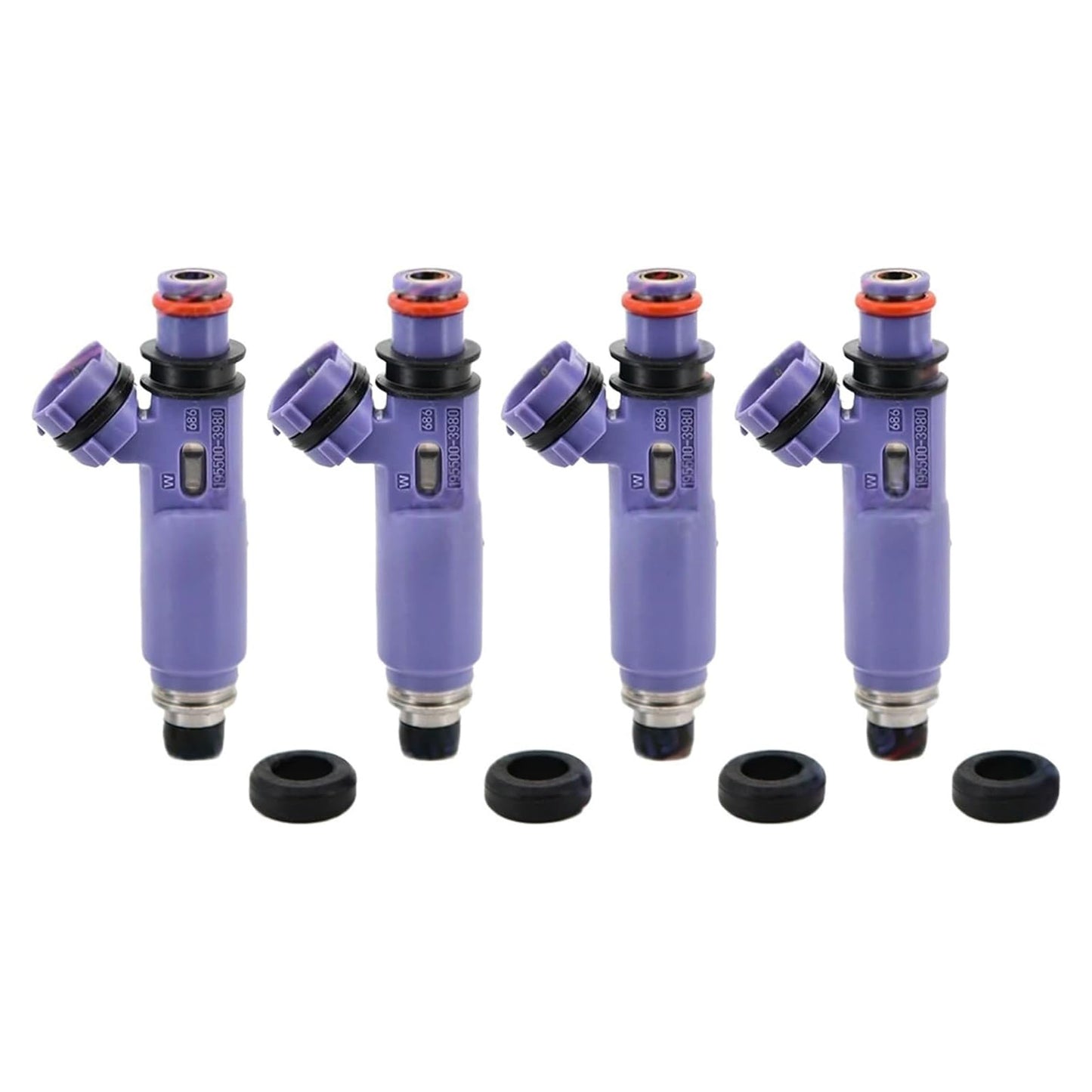 1998-2007 Suzuki Jimny 1.3 16V M13A 60KW 195500-3980 4Pcs Fuel Injector