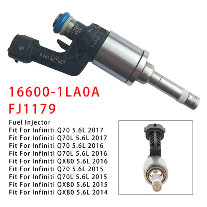 Infiniti M56 QX56 Q70 5.6L 16600-1LA0A FJ1179 1Pcs Fuel Injector