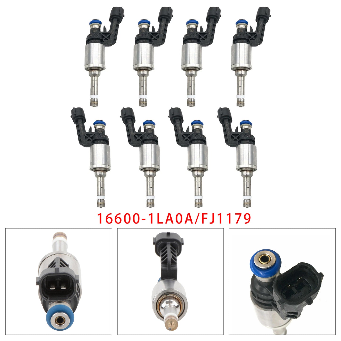 2017 Infiniti Q70 5.6L 16600-1LA0A 8Pcs Fuel Injector