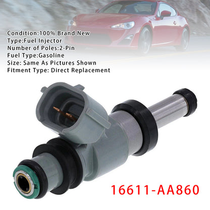 Subaru BRZ Scion FR-S Toyota 86 2.0L 13-20 16611-AA860 1Pcs Fuel Injector