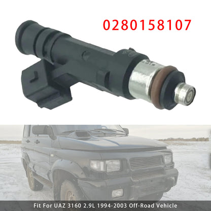 1994-2003 UAZ 3160 2.9L 0280158107 1Pcs Fuel Injector
