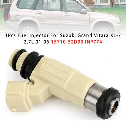 Suzuki Grand Vitara XL-7 2.7L 01-06 15710-52D00 INP774 1Pcs Fuel Injector