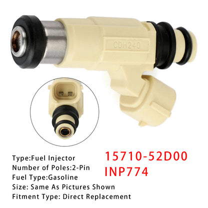 Suzuki Grand Vitara XL-7 2.7L 01-06 15710-52D00 INP774 1Pcs Fuel Injector