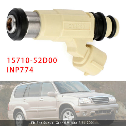 Suzuki Grand Vitara XL-7 2.7L 01-06 15710-52D00 INP774 1Pcs Fuel Injector
