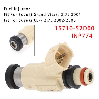 Suzuki Grand Vitara XL-7 2.7L 01-06 15710-52D00 INP774 1Pcs Fuel Injector