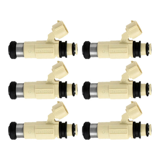 2001 Suzuki Grand Vitara 2.7L 15710-52D00 6Pcs Fuel Injector