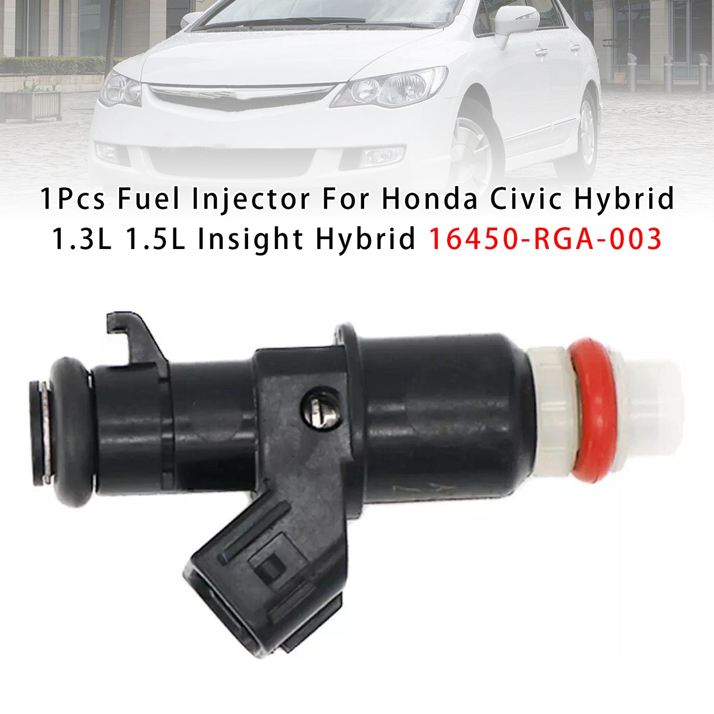 2010-2014 Honda Insight Hybrid 1.3L 16450-RGA-003 1Pcs Fuel Injector
