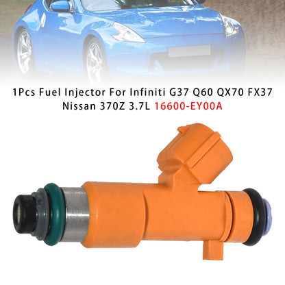 2013 Infiniti FX37 3.7L V6 16600-EY00A 1Pcs Fuel Injector