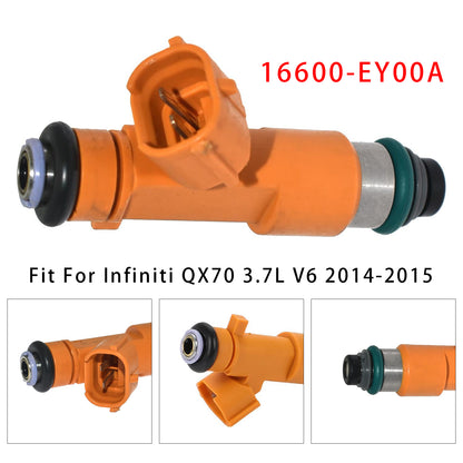 2013 Infiniti FX37 3.7L V6 16600-EY00A 1Pcs Fuel Injector