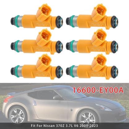 2013 Infiniti EX37 3.7L V6 16600-EY00A 6Pcs Fuel Injector