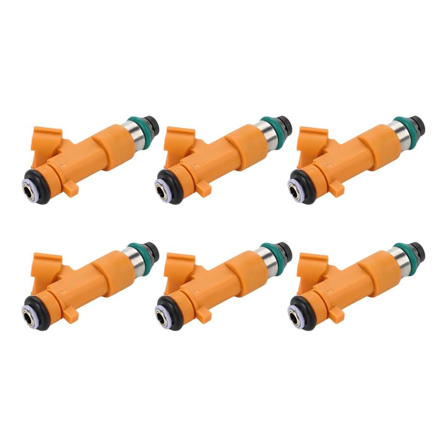 2013 Infiniti EX37 3.7L V6 16600-EY00A 6Pcs Fuel Injector