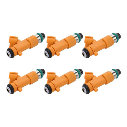 2013 Infiniti EX37 3.7L V6 16600-EY00A 6Pcs Fuel Injector