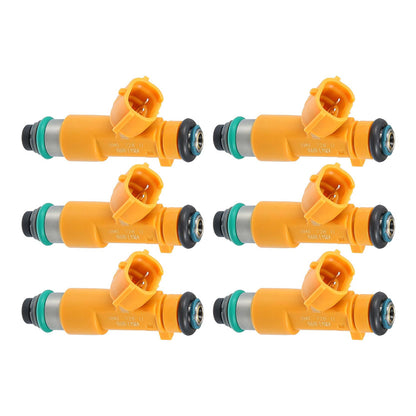 2013 Infiniti EX37 3.7L V6 16600-EY00A 6Pcs Fuel Injector