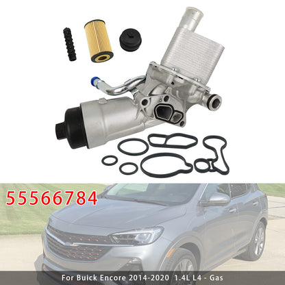 2011-2016 Chevrolet Cruze 1.4L L4 Gas 55566784 Oil Filter Housing Oil Cooler