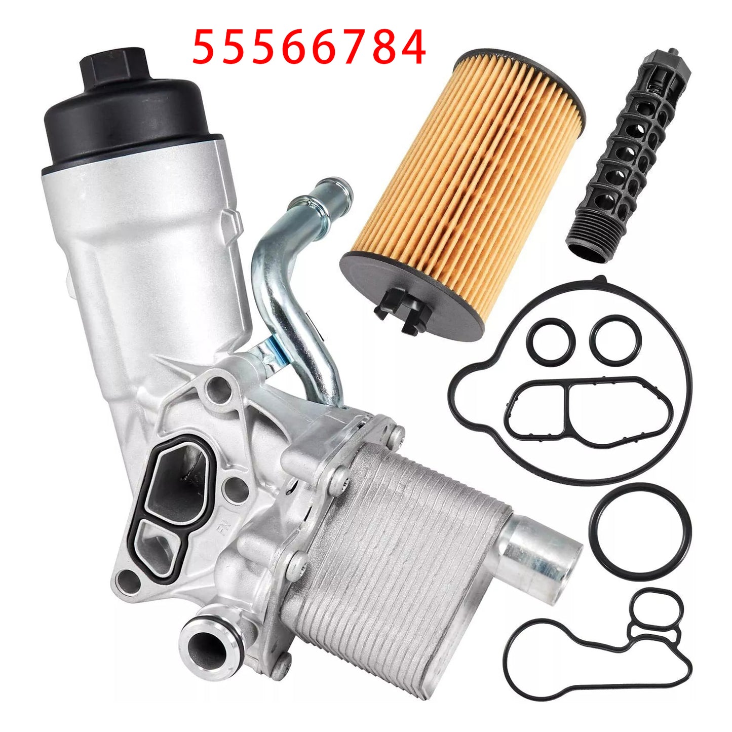 2011-2016 Chevrolet Cruze 1.4L L4 Gas 55566784 Oil Filter Housing Oil Cooler