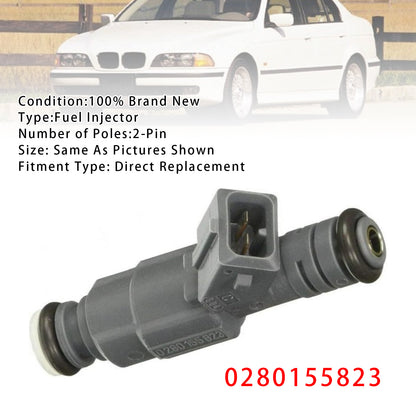 2000-2003 BMW X5 E53 4.4 i 4.4 SUV 0280155823 1Pcs Fuel Injector