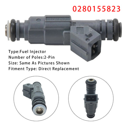 2000-2003 BMW X5 E53 4.4 i 4.4 SUV 0280155823 1Pcs Fuel Injector
