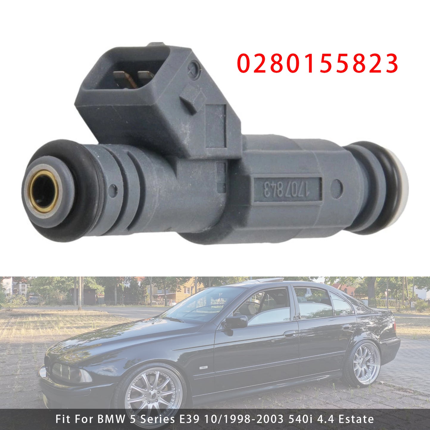2000-2003 BMW X5 E53 4.4 i 4.4 SUV 0280155823 1Pcs Fuel Injector