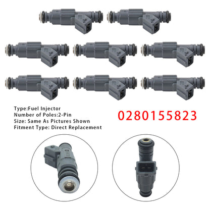 2002-2005 Land Rover Range Rover Mk III L322 4.4 4x4 4.4 SUV 0280155823 8Pcs Fuel Injector