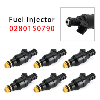 1991-1992 Ford Fairmont EB 3.9L XRP Wagon 0280150790 6Pcs Fuel Injector