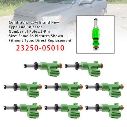 2007 Toyota Tundra 5.7L V8 23250-0S010 8Pcs Fuel Injector