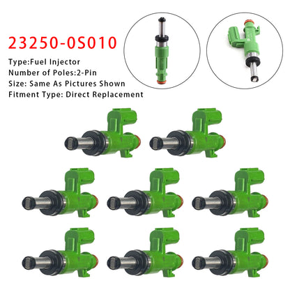 2007 Toyota Tundra 5.7L V8 23250-0S010 8Pcs Fuel Injector