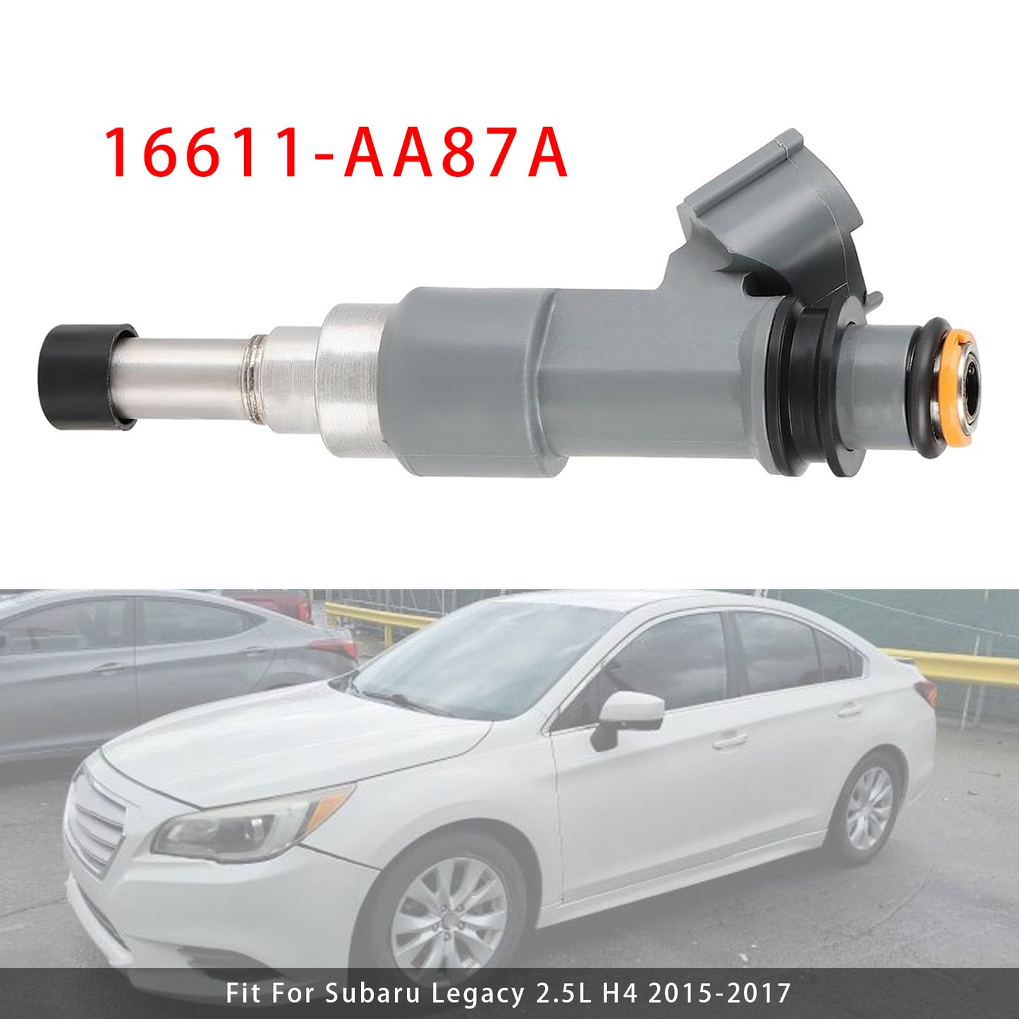2015-2017 Subaru Outback 2.5L H4 16611-AA87A 1Pcs Fuel Injector