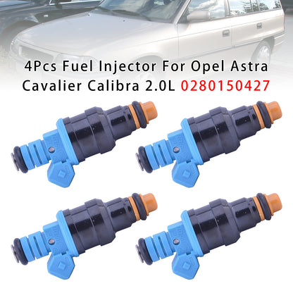 1990-1994 Opel Calibra A 85_ 2.0i 16V 4x4 0280150427 4Pcs Fuel Injector