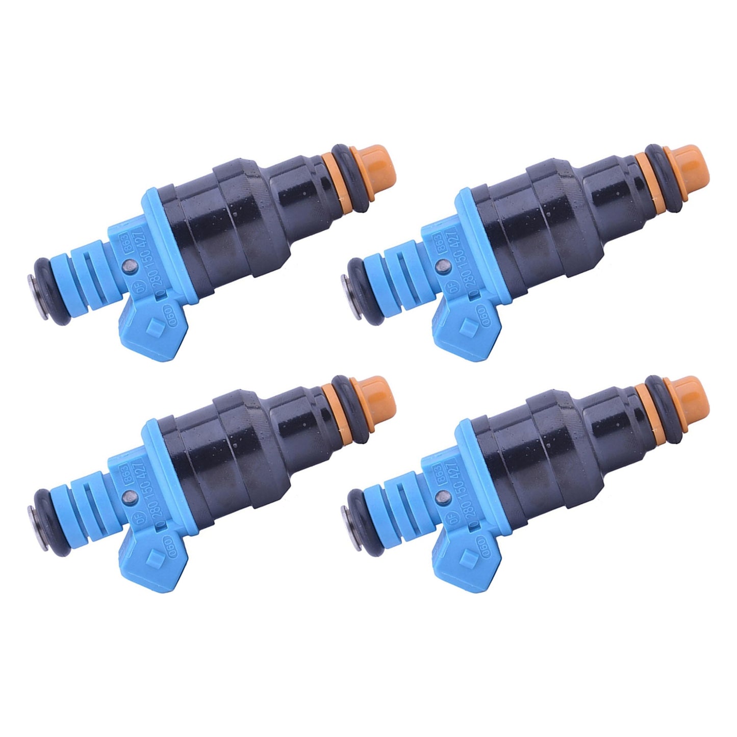 1990-1994 Opel Calibra A 85_ 2.0i 16V 4x4 0280150427 4Pcs Fuel Injector
