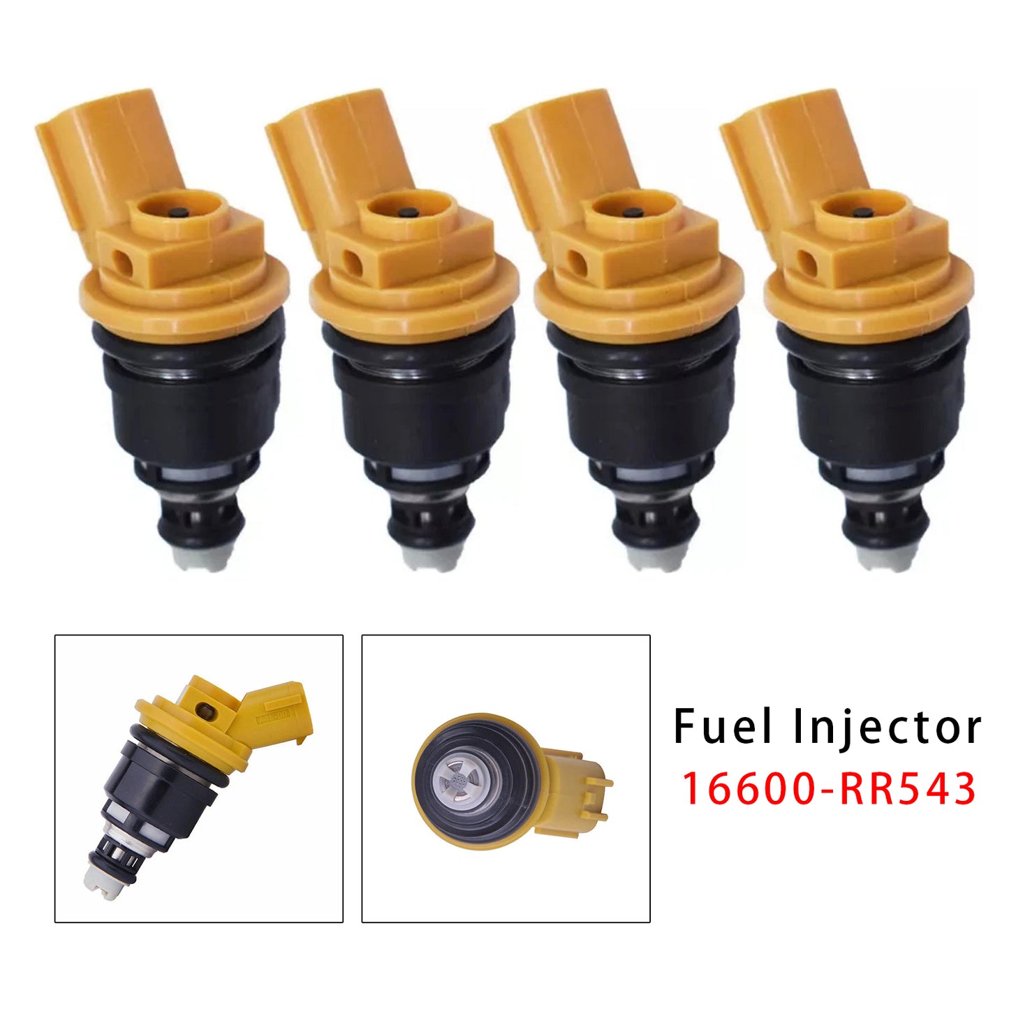 Nissan Silvia SR20DET S13 14 15 Skyline R33 16600-RR543 4Pcs Fuel Injector