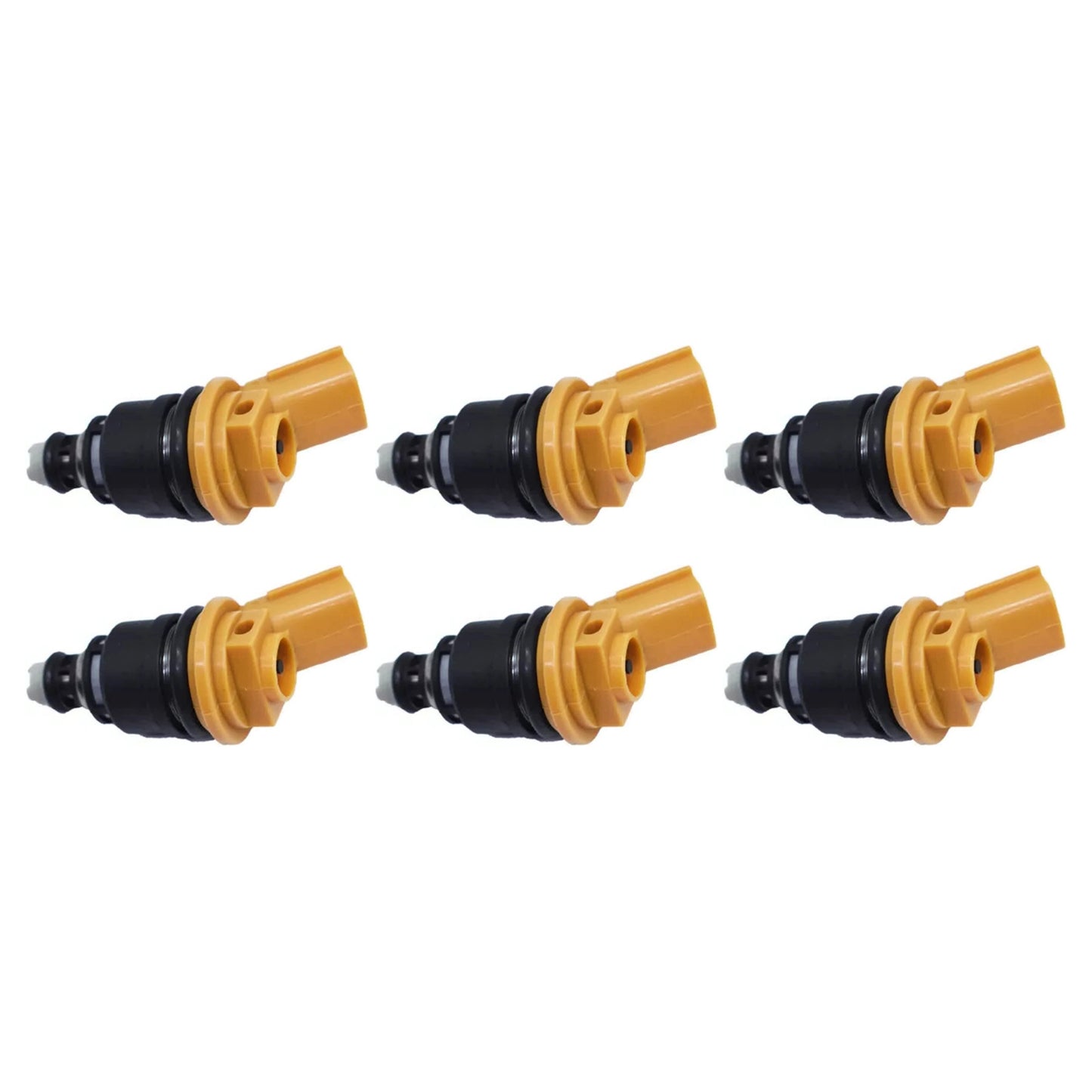 1996-1998 Nissan Skyline R33 Twin Turbo 2.6L I6 16600-RR543 6Pcs Fuel Injector